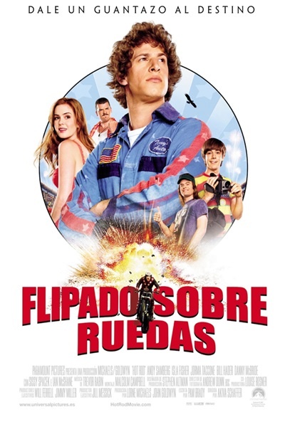 Póster de Flipado sobre ruedas