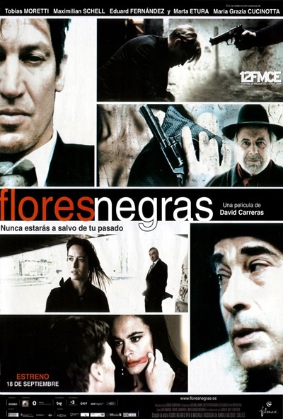 Póster de Flores negras