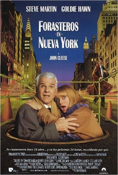 Póster de Forasteros en Nueva York