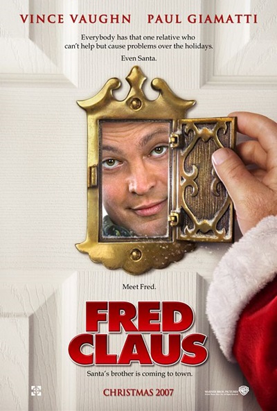 Póster de Fred Claus, el hermano gamberro de Santa Claus