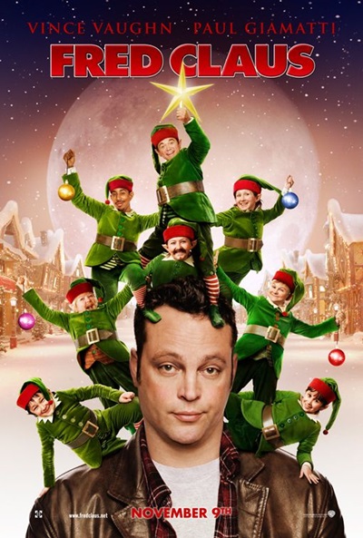 Póster de Fred Claus, el hermano gamberro de Santa Claus