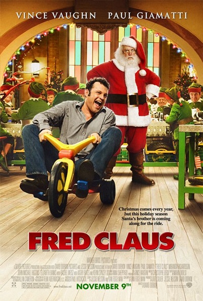 Póster de Fred Claus, el hermano gamberro de Santa Claus