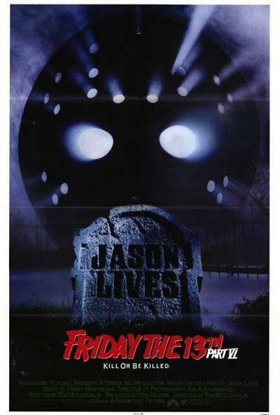 Póster de Viernes 13. 6ª parte: Jason vive