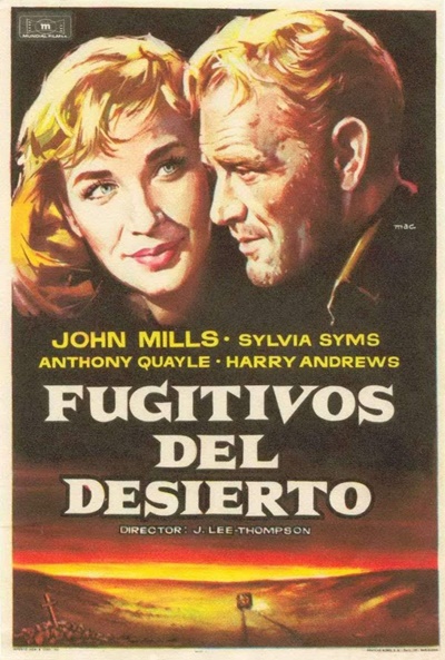 Póster de Fugitivos del desierto