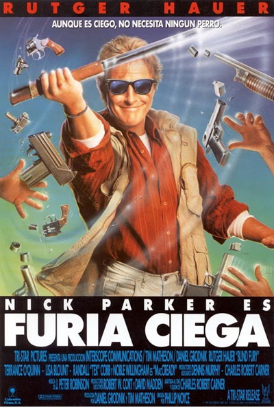 Póster de Furia ciega