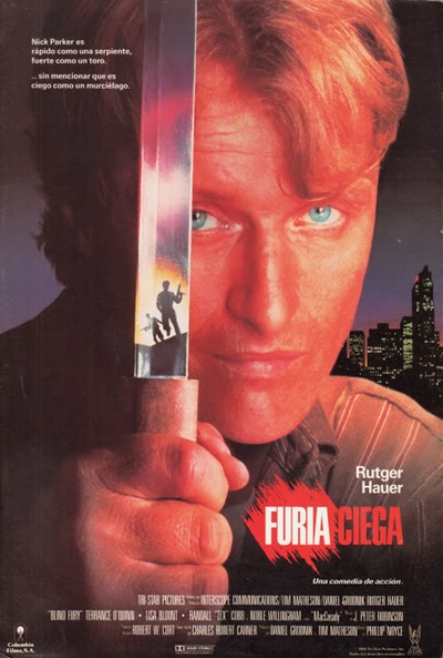 Póster de Furia ciega