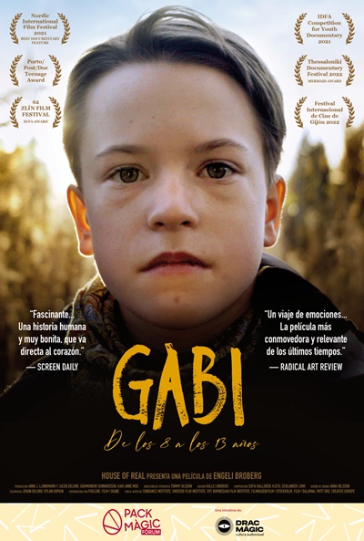 Póster de Gabi, de los 8 a los 13 años