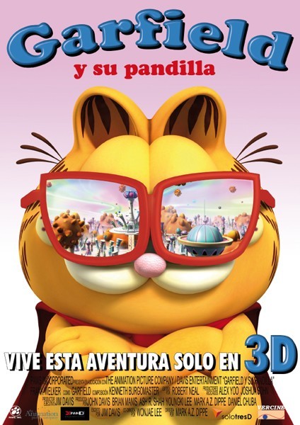 Póster de Garfield y su pandilla