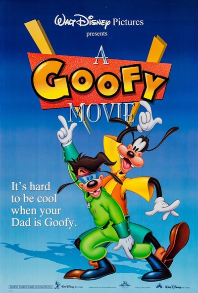 Póster de Goofy e hijo