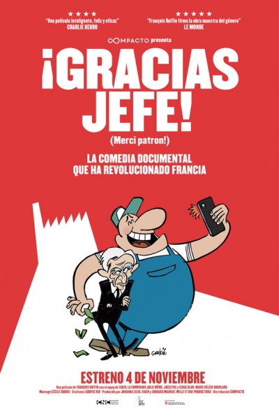 Póster de ¡Gracias, jefe!