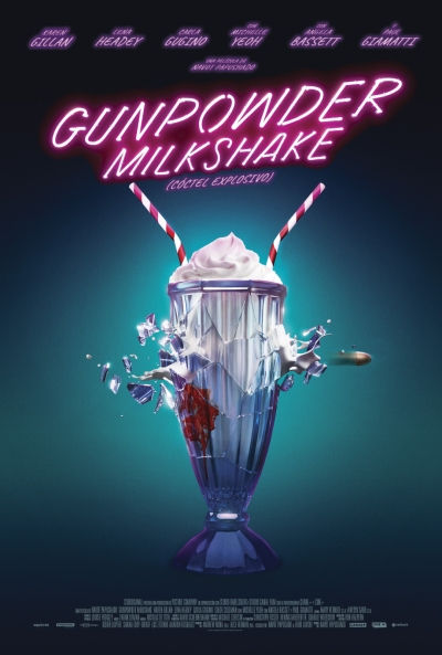 Póster de Gunpowder Milkshake (Cóctel explosivo)