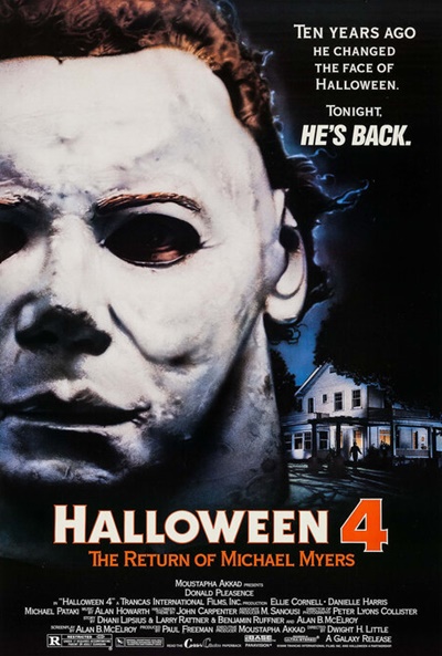 Póster de Halloween 4: El regreso de Michael Myers