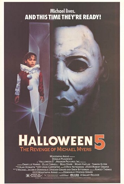 Póster de Halloween 5: La venganza de Michael Myers