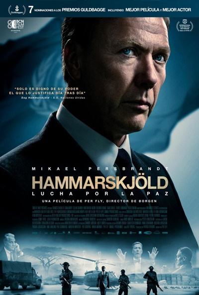 Póster de Hammarskjöld. Lucha por la paz