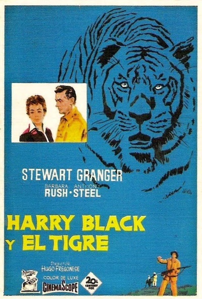 Póster de Harry Black y el tigre