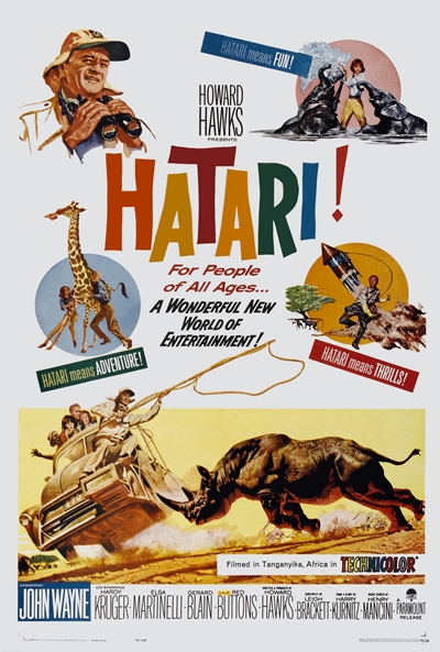 Póster de ¡Hatari!