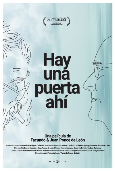 Póster de Hay una puerta ahí