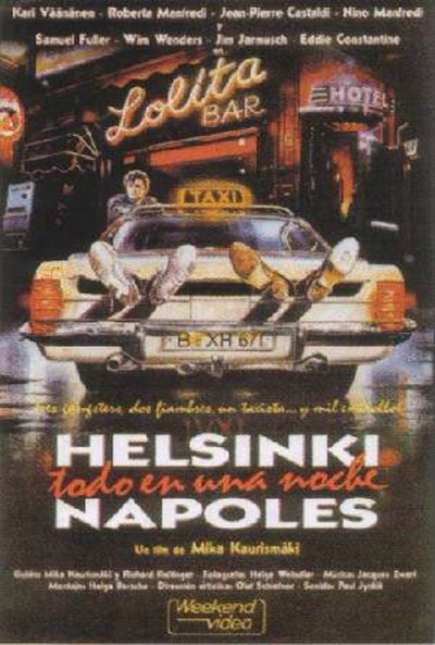 Póster de Helsinki-Nápoles, todo en una noche