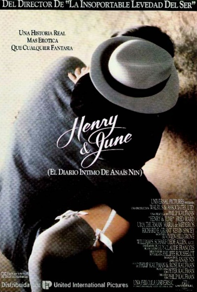 Póster de Henry & June (El diario íntimo de Anaïs Nin)