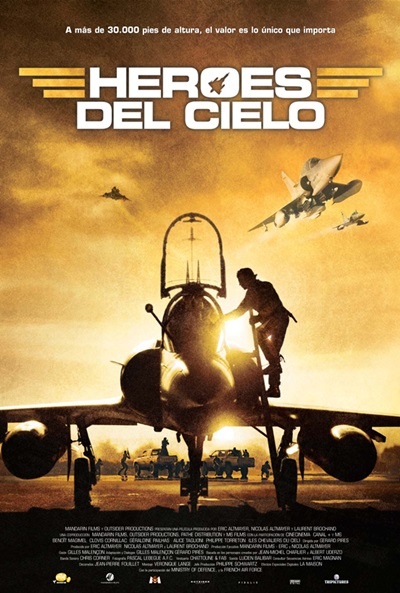 Póster de Héroes del cielo