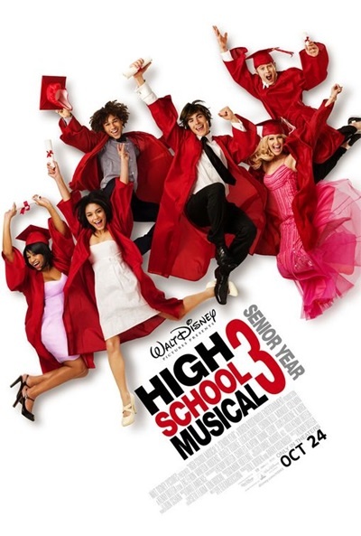 Póster de High School Musical 3: Fin de curso