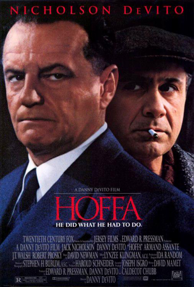 Póster de Hoffa, un pulso al poder