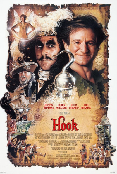 Póster de Hook (El capitán Garfio)