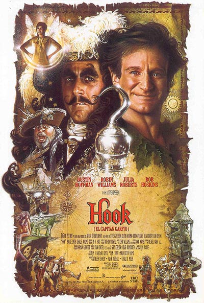 Póster de Hook (El capitán Garfio)