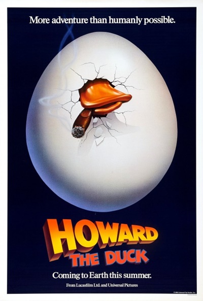 Póster de Howard... un nuevo héroe