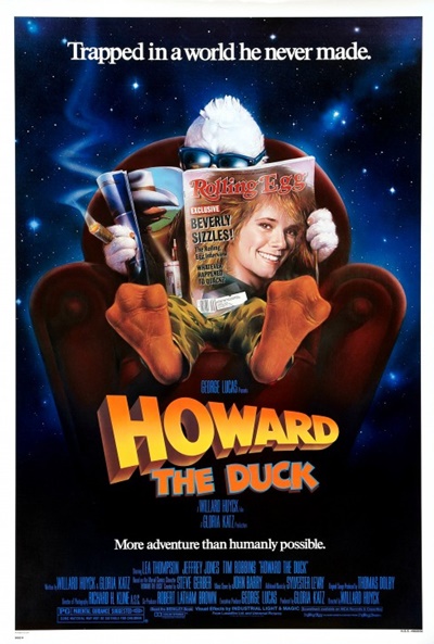 Póster de Howard... un nuevo héroe