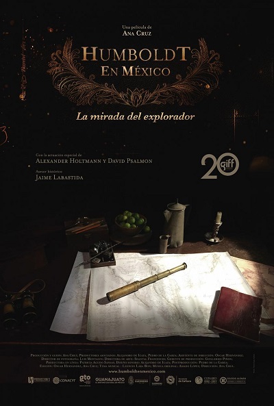 Póster de Humboldt en México. La mirada del explorador