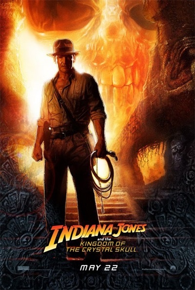 Póster de Indiana Jones y el reino de la calavera de cristal