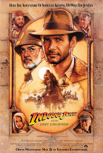 Póster de Indiana Jones y la última cruzada 