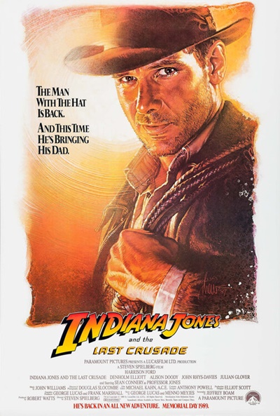 Póster de Indiana Jones y la última cruzada 