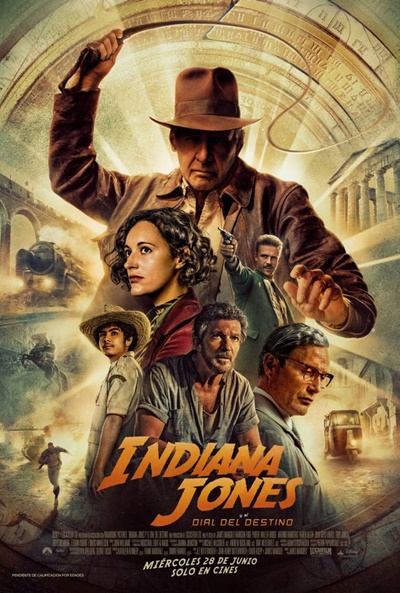 Póster de Indiana Jones y el dial del destino