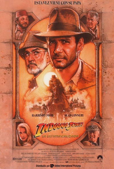 Póster de Indiana Jones y la última cruzada 