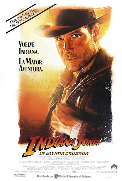 Póster de Indiana Jones y la última cruzada 