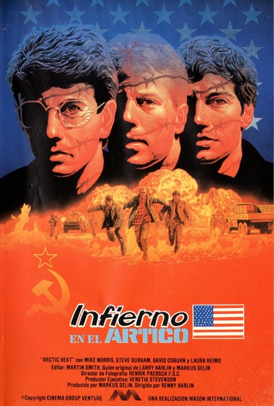 Póster de Infierno en el Ártico