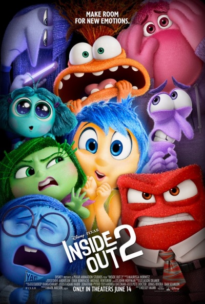 Póster de Del revés 2 (Inside Out 2)