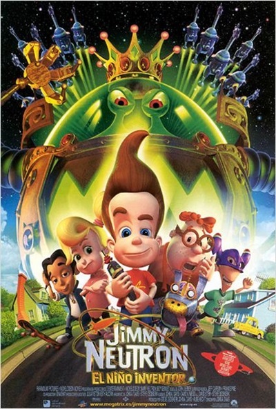 Póster de Jimmy Neutron: El niño inventor