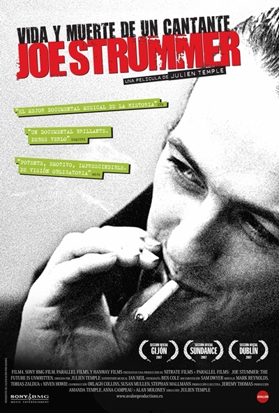 Póster de Joe Strummer: Vida y muerte de un cantante