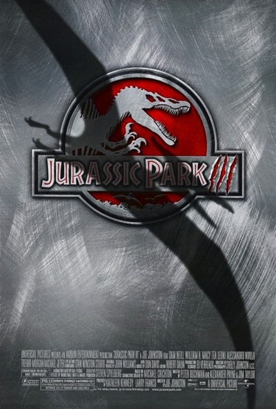 Póster de Jurassic Park III (Parque jurásico III)