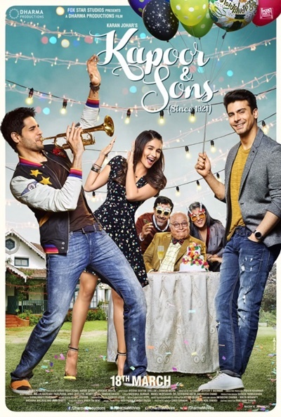 Póster de Kapoor & Sons