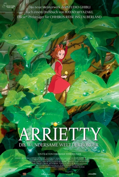 Póster de Arrietty y el mundo de los diminutos