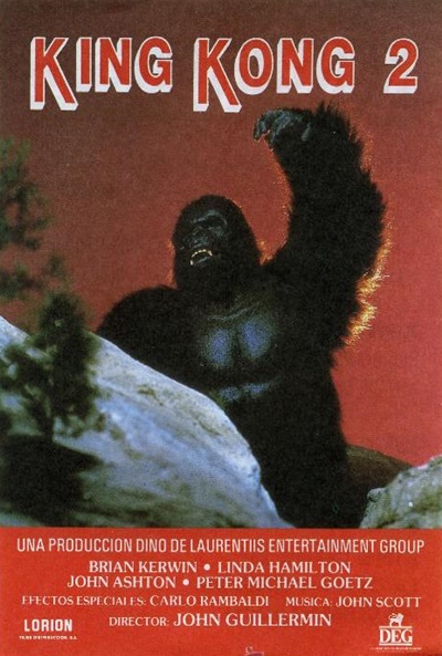 Póster de King Kong 2