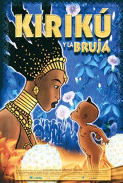 Póster de Kirikú y la bruja