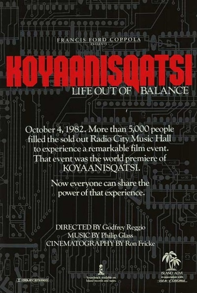 Póster de Koyaanisqatsi