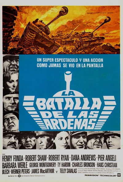 Póster de La batalla de las Árdenas