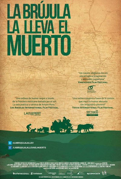 Póster de La brújula la lleva el muerto