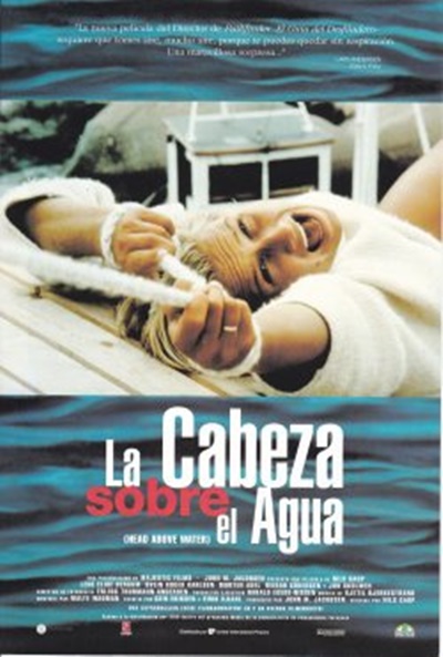 Póster de La cabeza sobre el agua